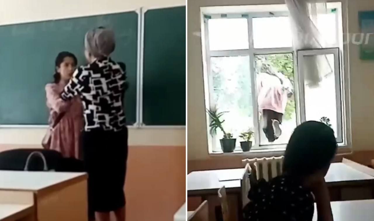 Школьница не ожидала что учитель с ней такое вытворит