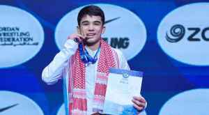 Erkin kurashchi Ulug‘bek Rashidov jahon chempion bo‘ldi