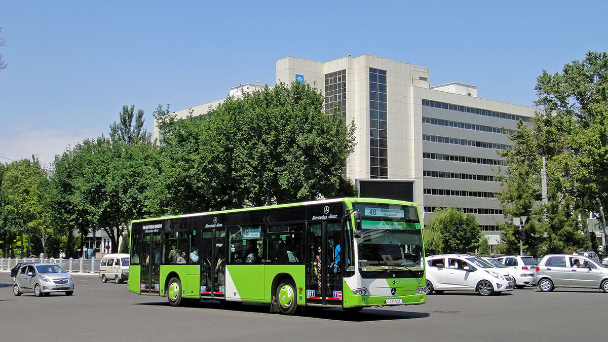 Toshkentda avtobuslar tezligi 50 km/soatgacha cheklanadi