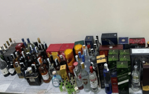 Toshkentda aksiz markasiz alkogol mahsulotlari savdodan olindi