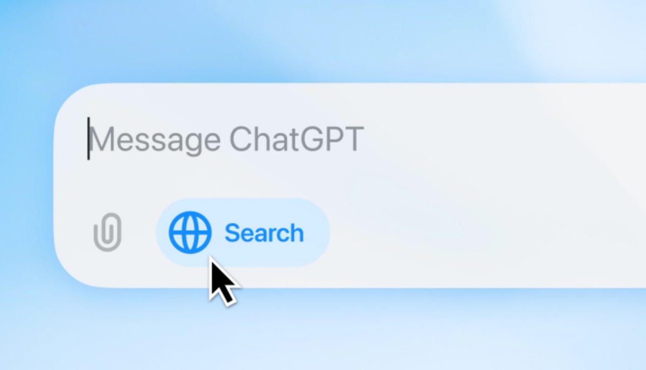 ChatGPT’da Search qidiruv tizimi ishga tushirildi