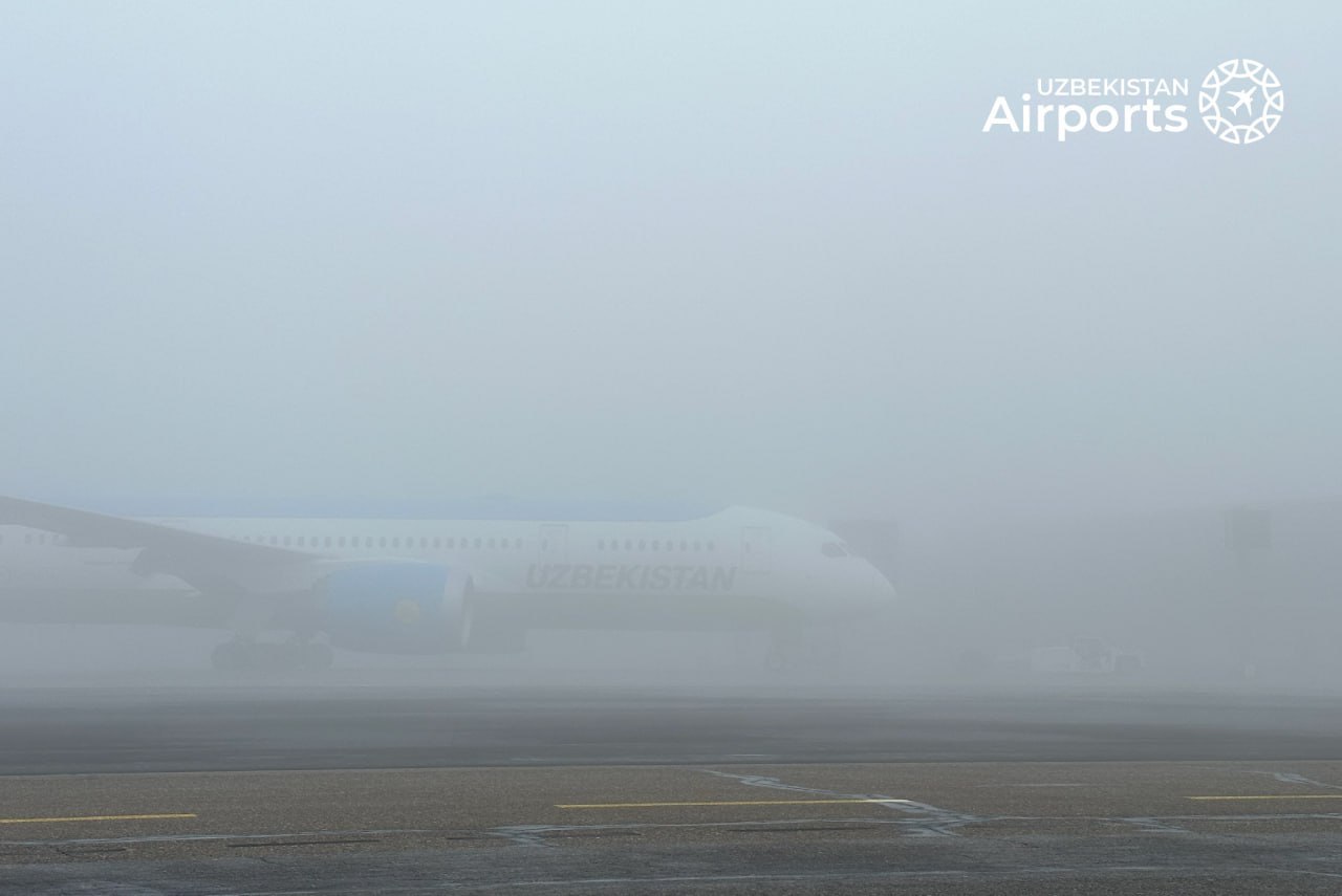 Toshkent xalqaro aeroportida parvozlarni qabul qilish cheklandi