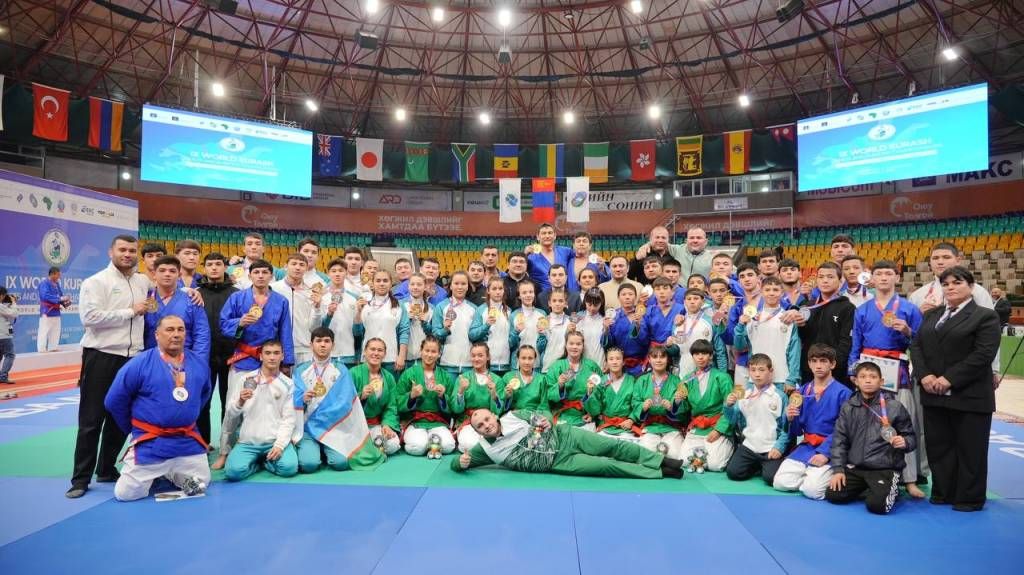 Oʻzbek polvonlari kurash boʻyicha Jahon chempionatida 72 ta medal bilan birinchi oʻrinni egalladi