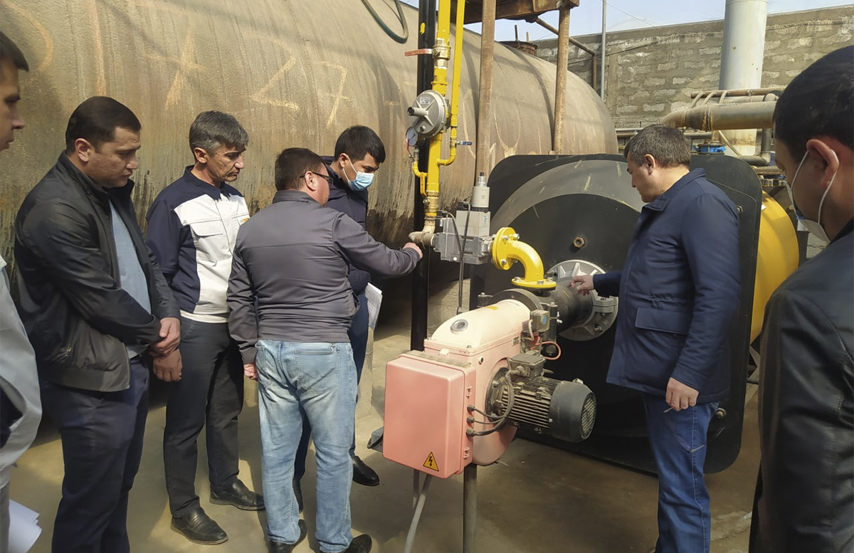 В Узбекистане строится первая автоматизированная газораспределительная станция