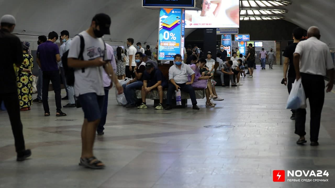 В ташкентском метро утроилось число пассажиров