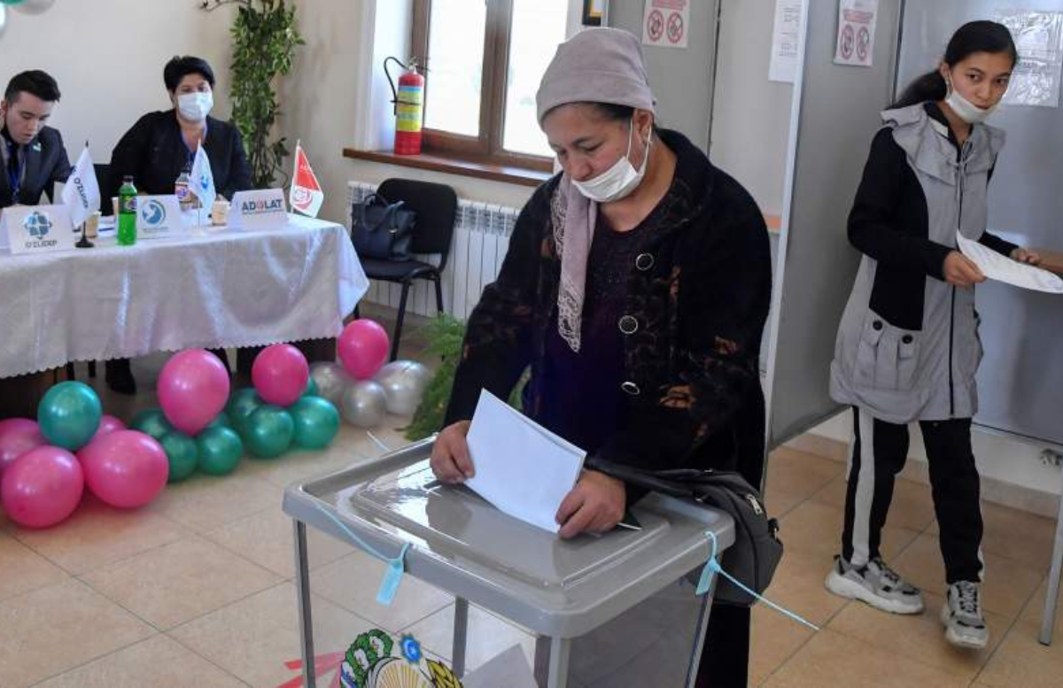 Выборы на территории Узбекистана подошли к концу