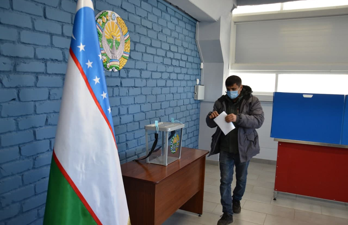 В Узбекистане некоторые избиратели смогут проголосовать по месту их нахождения