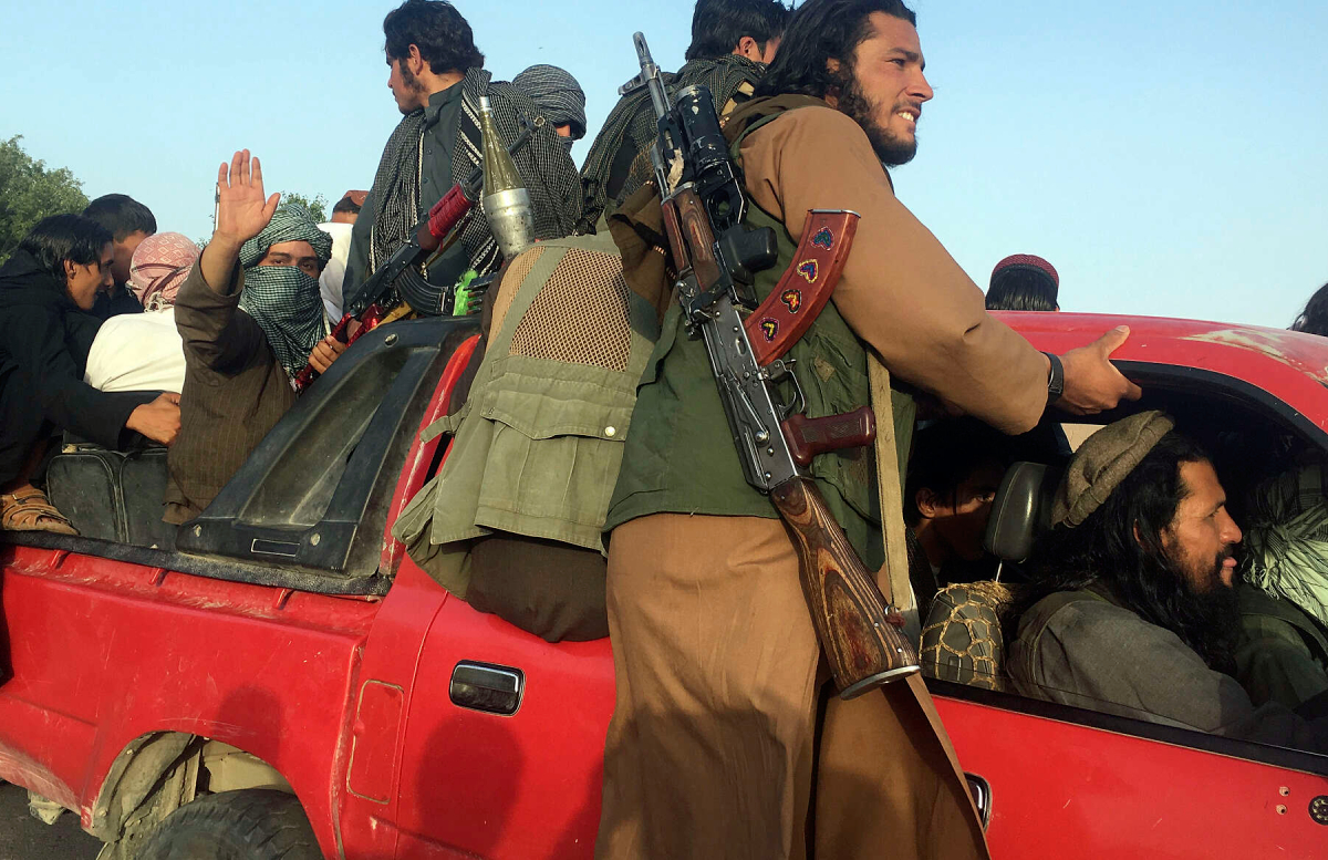 Пикап с талибами угодил в засаду Фронта сопротивления