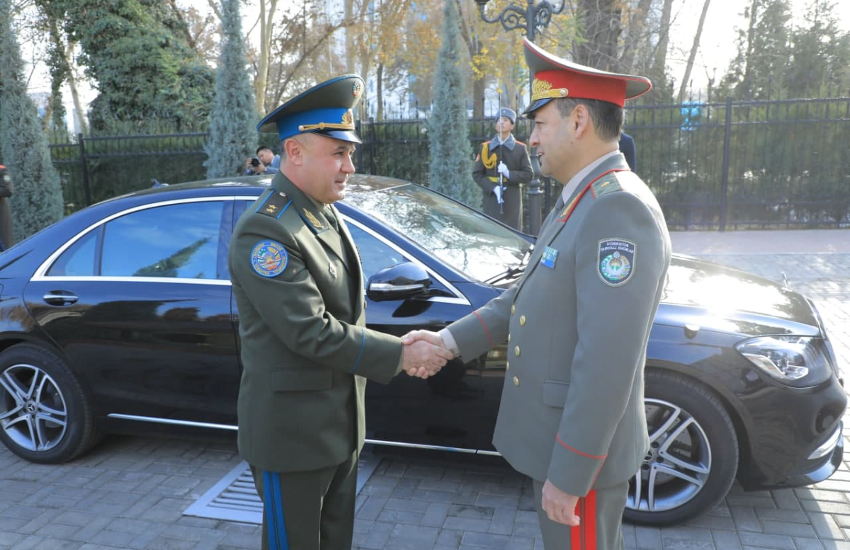 Нацгвардии Узбекистана и Таджикистана наладили сотрудничество
