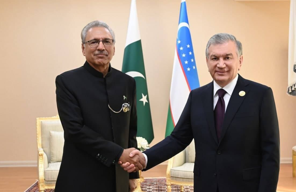 Мирзиёев встретился в Ашхабаде с президентами Пакистана и Таджикистана