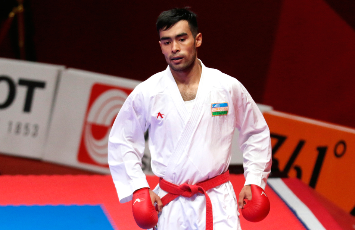 Узбекский каратист Достон Отаболаев впервые в истории завоевал золото на Чемпионате мира