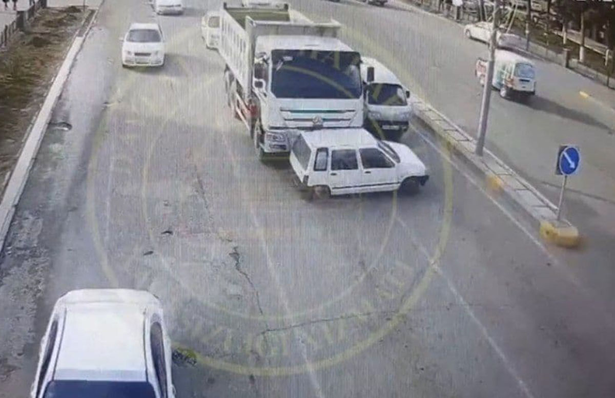 В Кашкадарье грузовик протаранил Tico — видео