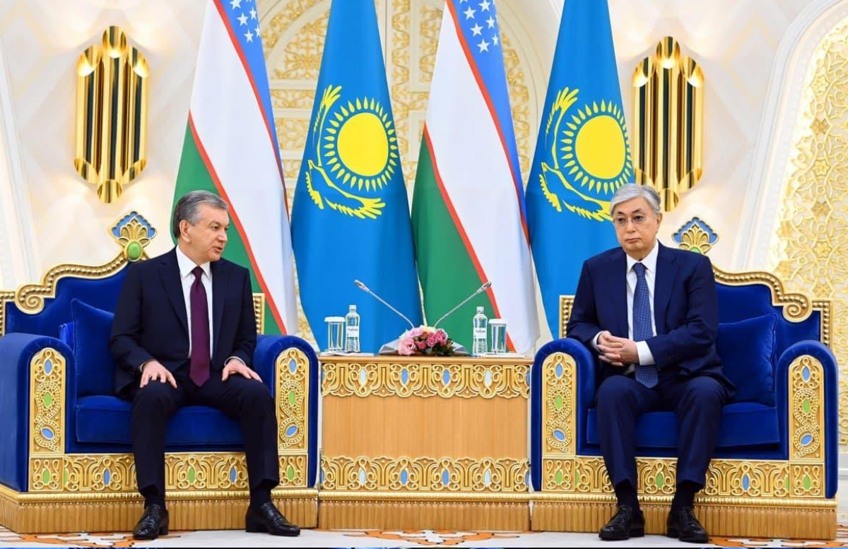 Узбекистан и Казахстан – это естественные экономические партнеры, — Мирзиёев