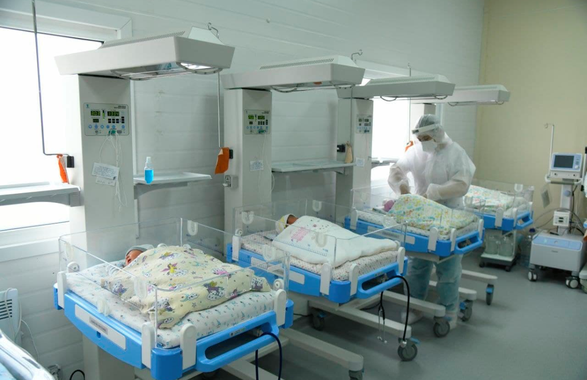 Миздрав назвал число родившихся в Зангиотинской больнице детей