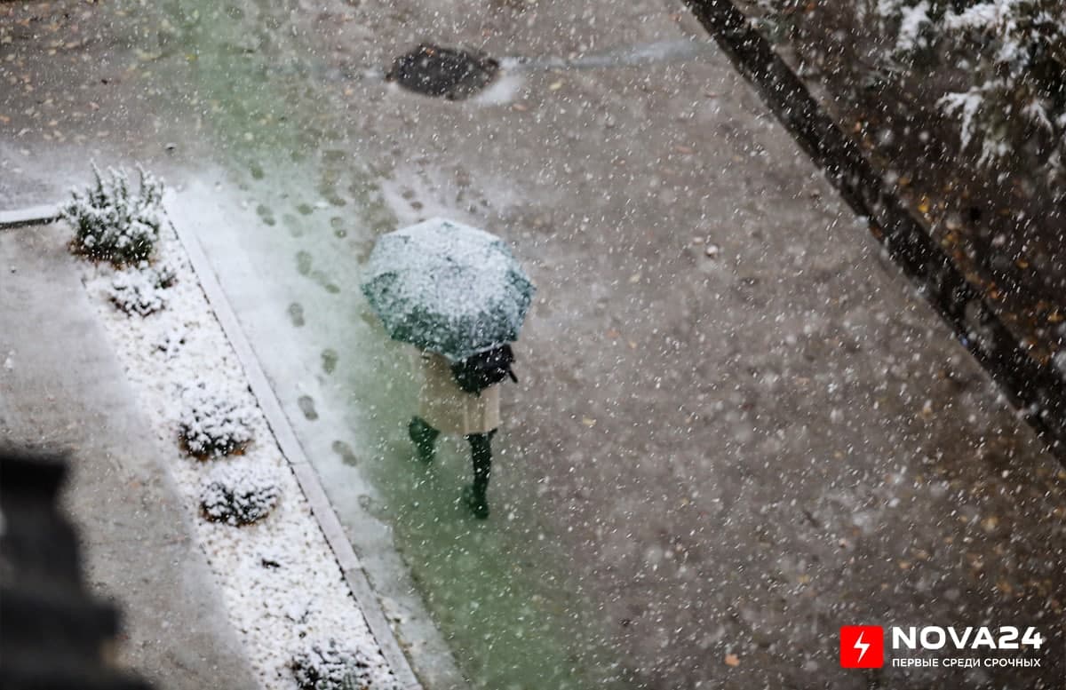 Узбекистанцев ожидает дождь переходящий в снег