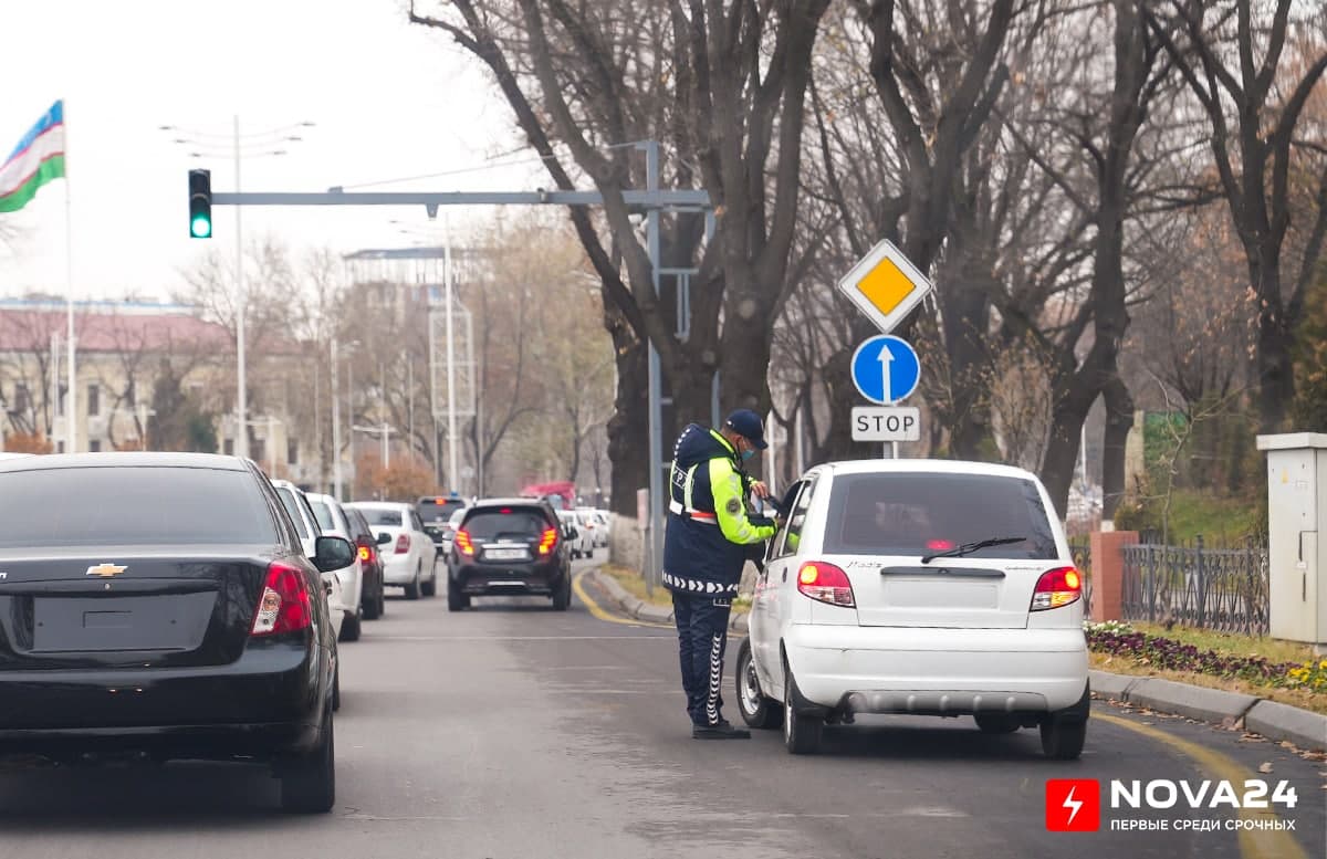 В Узбекистане хотят ужесточить ответственность для систематически нарушающих ПДД водителей