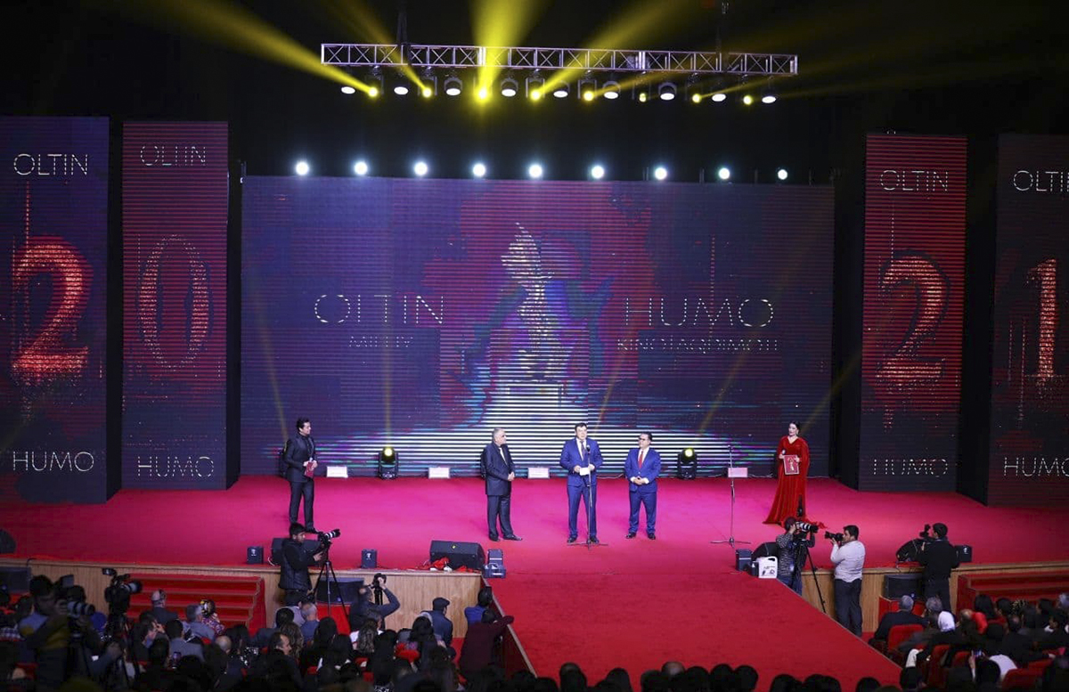 В Ташкенте прошла торжественная церемония вручения национальной кинопремии «Олтин Хумо»