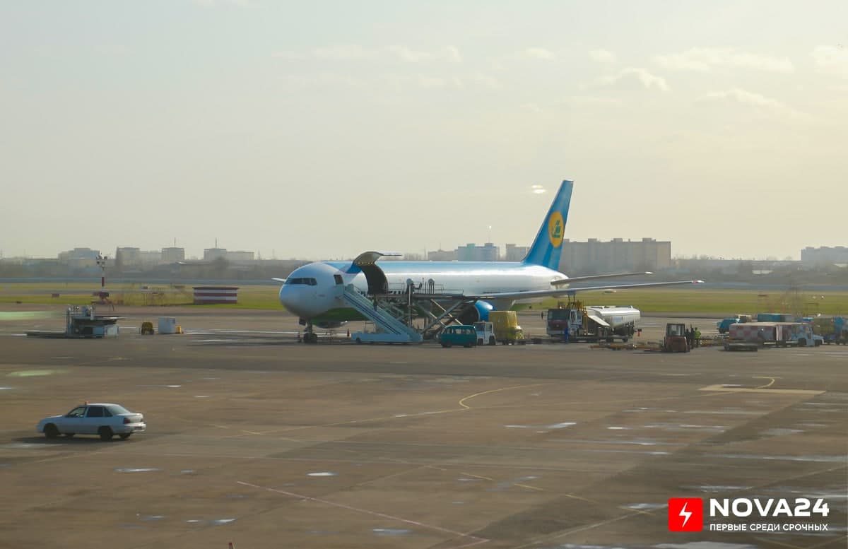 Международный аэропорт Намангана выполнил первый рейс с новой системой регистрации пассажиров