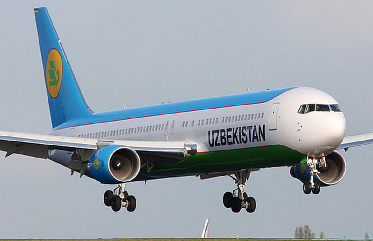 Ташкент йуллари. Хаво йуллари. Узбекистан самалйоти. Uzbekistan Airways 767 Cockpit.