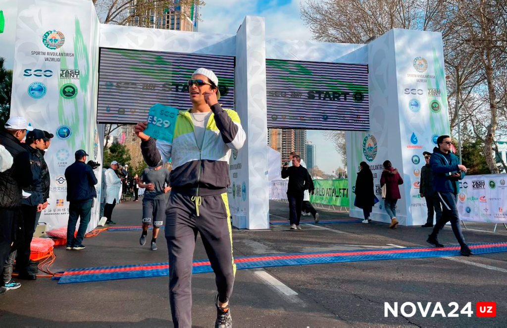 В Ташкенте прошли международный марафон «Навруз» и полумарафон ШОС – фоторепортаж
