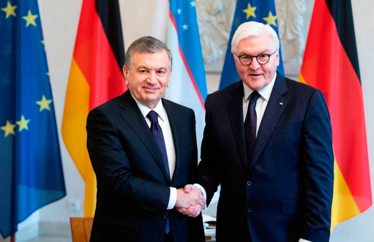Шавкат Мирзиёев обсудил с президентом Германии ситуацию на Украине