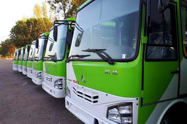 В Ташобласти уволили водителей автобусов за гонки на дороге