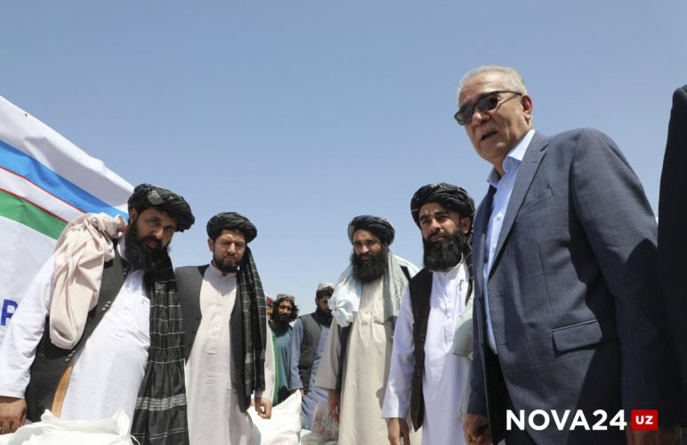 Узбекистан передал братскому народу Афганистана гуманитарную помощь — видео