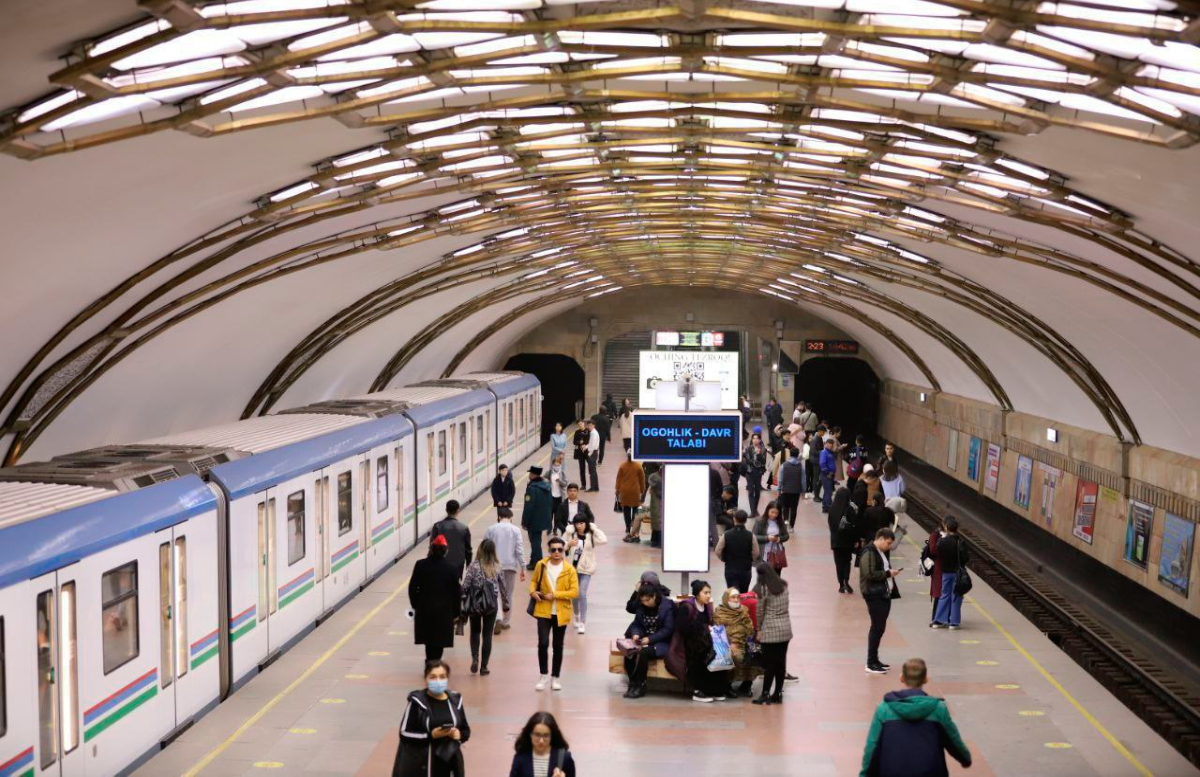 В Ташкенте продлили работу вестибюля станции метро «Новза»