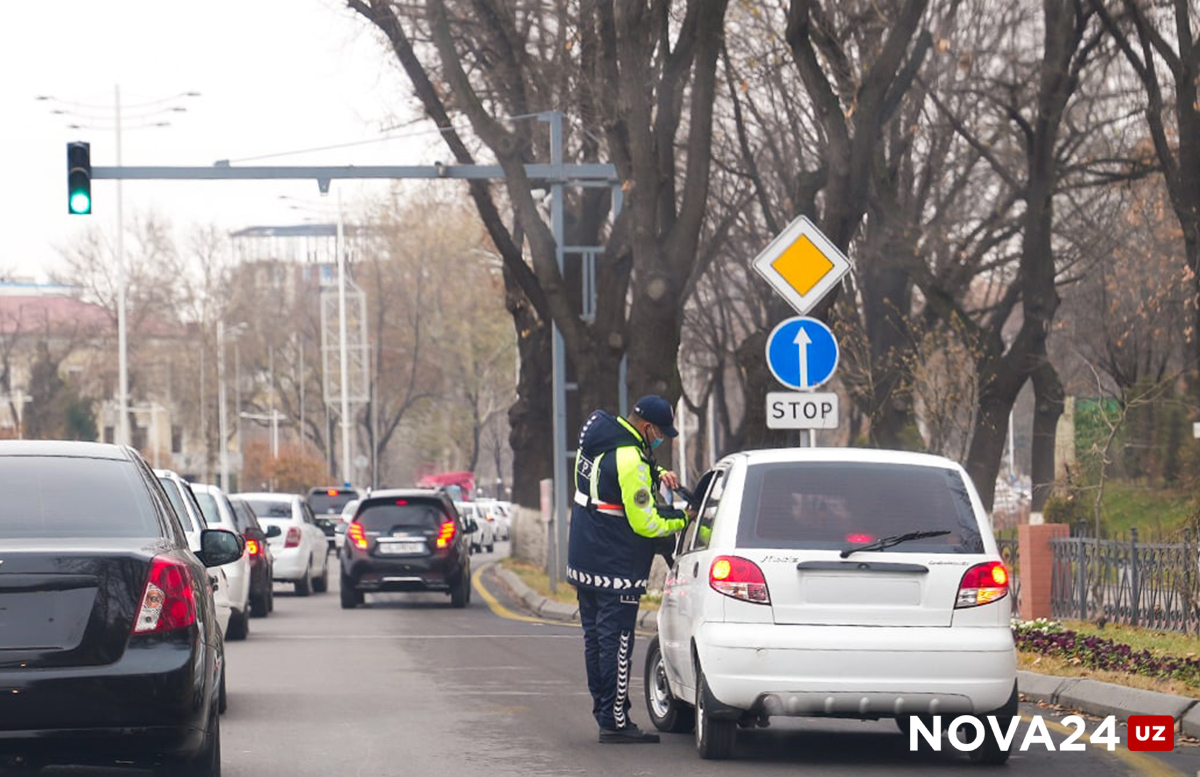 В Узбекистане сотрудник ДПС теперь сможет принимать меры по всем имеющимся нарушениям