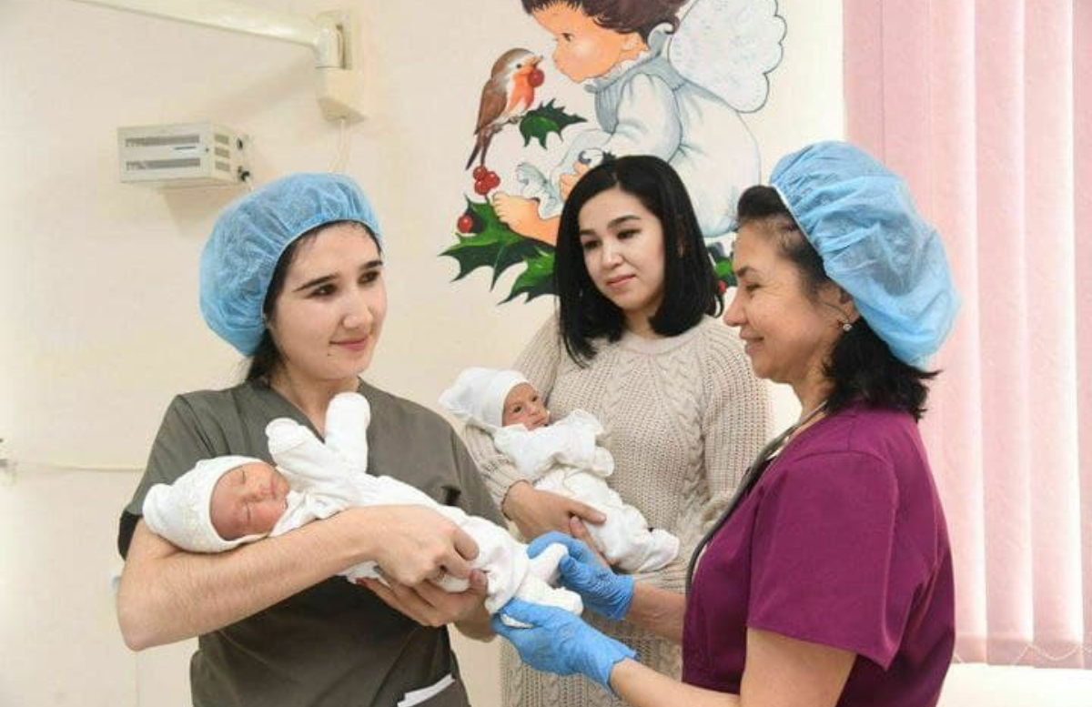 В Узбекистане с начала года появились на свет более 200 тысяч новорожденных