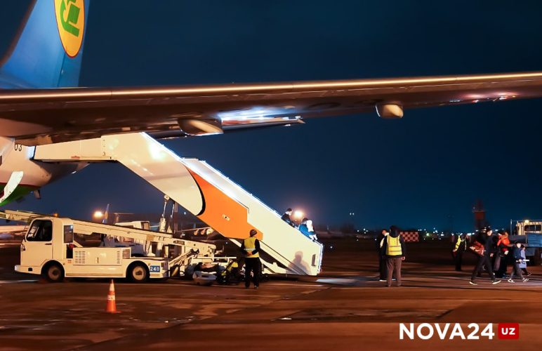 Самолет Uzbekistan Airways совершил вынужденную посадку в аэропорту Трабзона