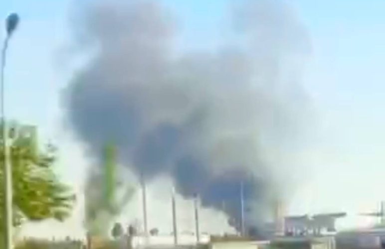 В Ташкенте произошел крупный пожар — видео