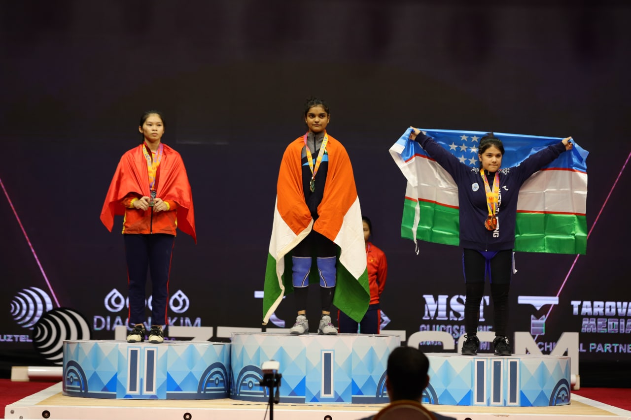 Спортсменка из Узбекистана завоевала первые медали на Чемпионате Азии