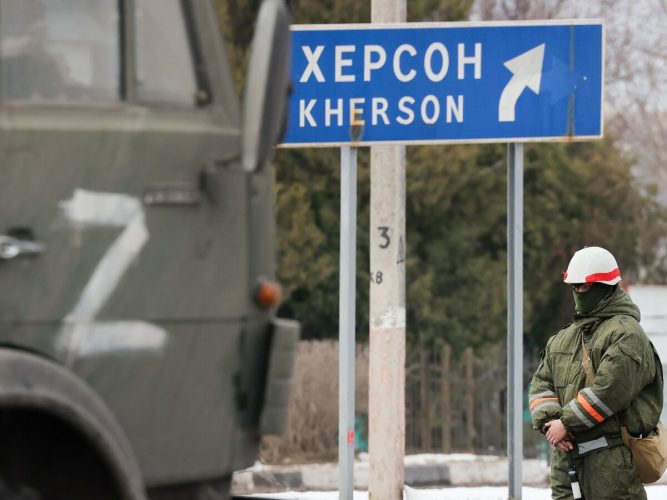 В Херсоне заявили, что Украины больше нет