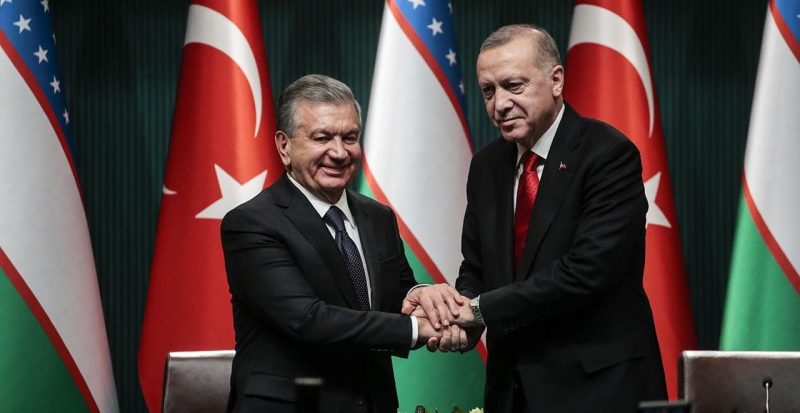 Эрдоган поддержал усилия Мирзиёева по развитию Каракалпакстана