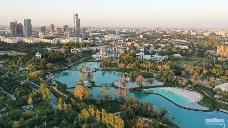 В Национальном парке восстановили озеро и пляж