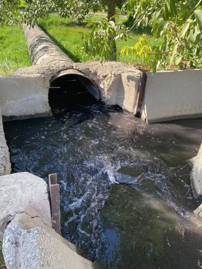 В Чирчике ухудшилась очистка сточных вод