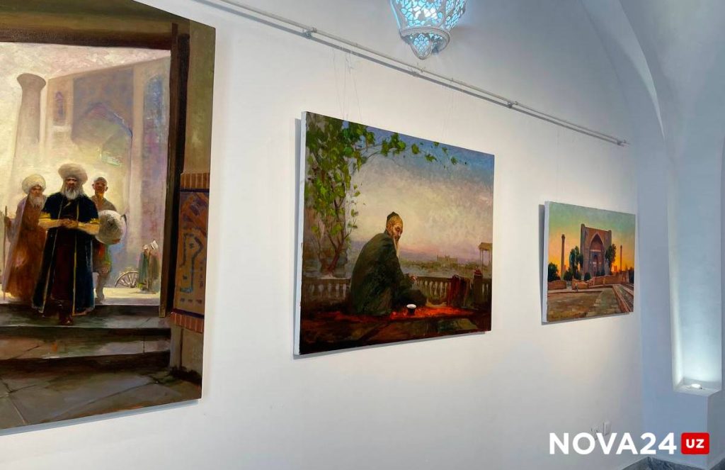 Художники из восьми стран мира изобразили культуру Узбекистана — фоторепортаж