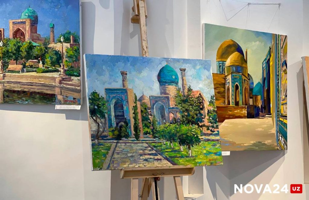 Художники из восьми стран мира изобразили культуру Узбекистана — фоторепортаж