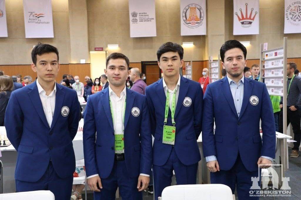Узбекистан впервые в истории завоевал золотую медаль на шахматной Олимпиаде