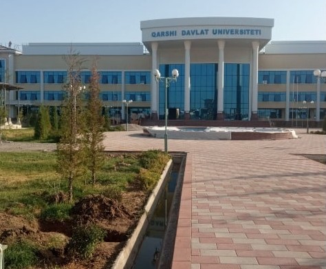 В Каршинском государственном университете продолжили вырубку ценных деревьев