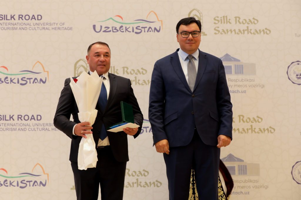 В Самарканде прошла церемония вручения наград «Подвижникам туризма» — фото