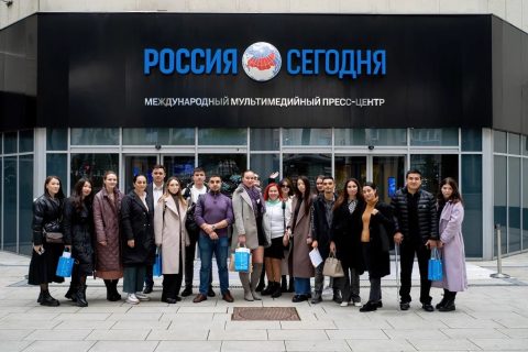 Редакция NOVA24 посетила МИА «Россия сегодня» по приглашению Россотрудничества