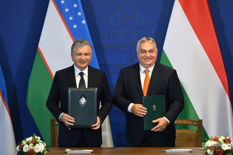 Узбекистан и Венгрия подписали 15 совместных документов