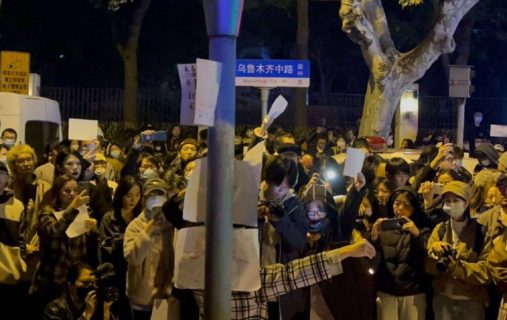 В Китае начались протесты из-за коронавирусных ограничений