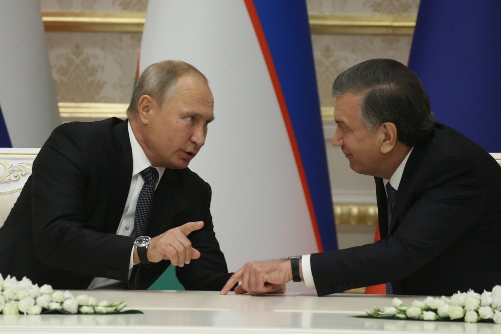 Мирзиёев и Путин обсудили сотрудничество в Центральной Азии