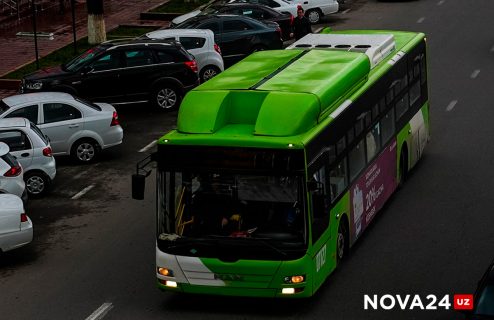 В Узбекистане автобусы будут фиксировать нарушения на дорогах