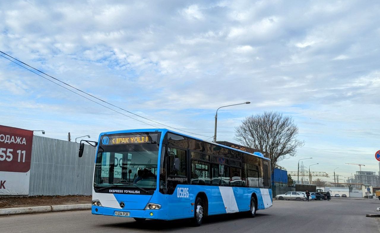 В Ташкенте открыли новый автобусный экспресс-маршрут