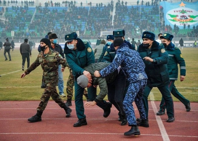 В Узбекистане пресекут массовые беспорядки