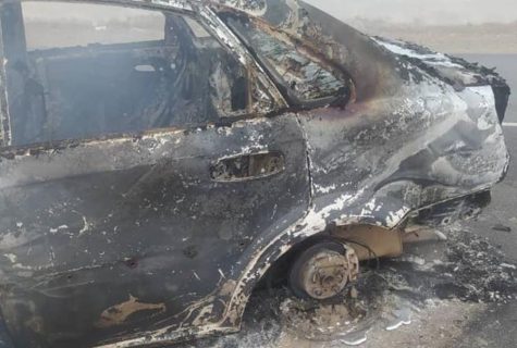 В Кыргызстане взорвался автомобиль гражданина Узбекистана